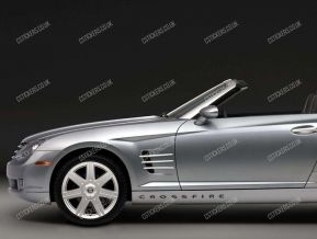 Chrysler Crossfire Stickers for Side Skirts