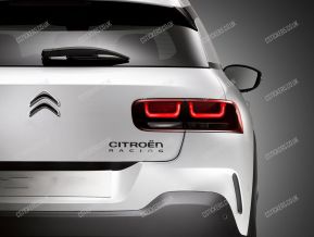 Citroen Racing Sticker for Trunk