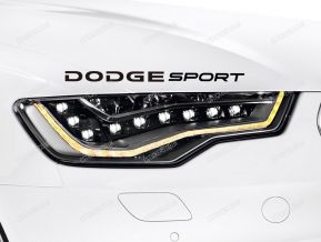 Dodge Sport Sticker for Bonnet