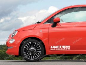 Fiat 500 Abarth Stickers for Doors