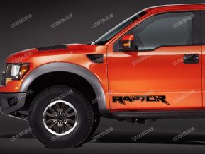 Ford Raptor Stickers for Doors