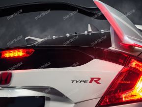 Honda Type R Stickers for Trunk