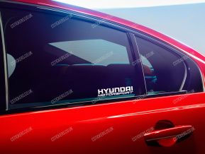 Hyundai Motorsport Stickers for Side Windows