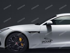 Jaguar Racing Stickers for Doors