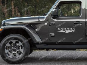 Jeep Sahara Edition Stickers for Doors
