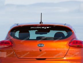 Kia Pro Ceed GT Sticker for Rear Window