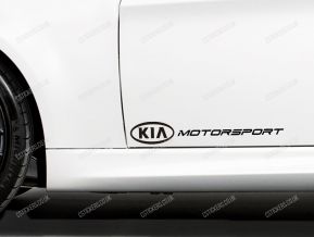 Kia Motorsport Stickers for Doors