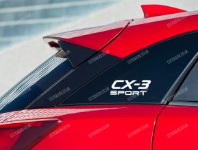 Mazda CX-3 Sport Stickers for Rear Quarter