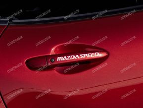 MazdaSpeed Stickers for Door Handles
