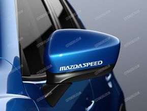 MazdaSpeed Stickers for Wing Mirrors