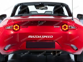 MazdaSpeed Sticker for Rear Bumper