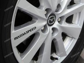 MazdaSpeed Stickers for Wheels
