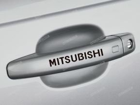 Mitsubishi Stickers for Door Handles