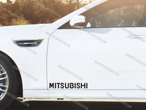 Mitsubishi Stickers for Doors