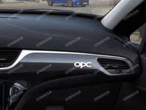 Opel OPC Stickers for Dash Trim