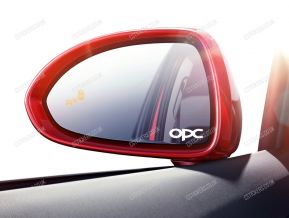 Opel OPC Stickers for Mirror Glass