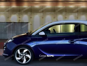 Opel Corsa GTC Stickers for Doors