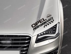Opel Performance Sticker for Bonnet