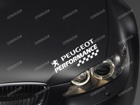 Peugeot Performance Sticker for Bonnet