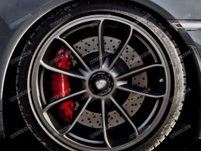 Porsche Stickers for Brake Calipers