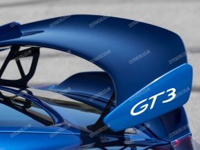 Porsche GT3 Stickers for Wing Spoiler