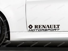 Renault Motorsport Stickers for Doors