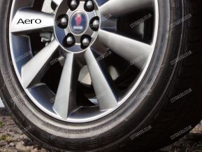 Saab Aero Stickers for Wheels