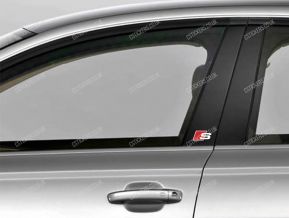 Audi S-line Stickers for Door Window Trim