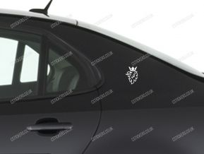 Saab Logo Stickers for Rear Quarter