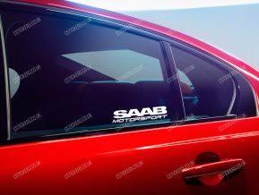 Saab Motorsport Stickers for Side Windows