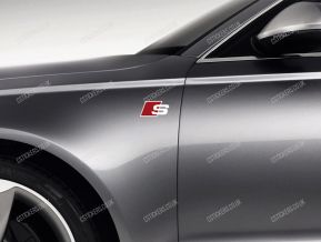 Audi S-line Stickers for Wings