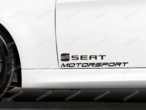Seat Motorsport Stickers for Doors