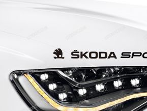 Skoda Sport Sticker for Bonnet