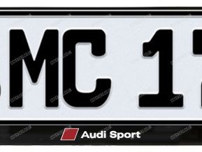 Audi Sport Stickers for License Plate Frame