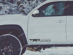 Toyota TRD 4x4 Off Road Stickers for Doors