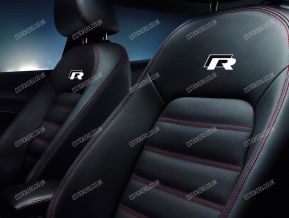 Volkswagen R-line Stickers for Headrests
