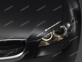 BMW M Motorsport sticker for bonnet