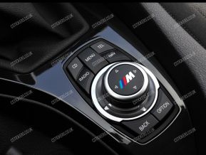 BMW M Stickers for multimedia controller