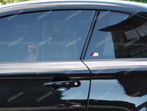 BMW M stickers for door window trim