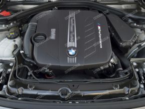 BMW M Performance stickers for engine cover