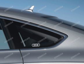 Audi Rings Stickers for Side Window