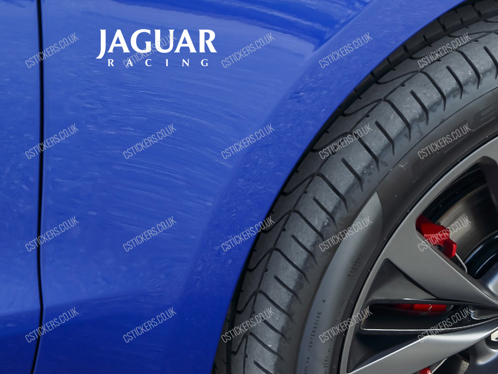 Jaguar Racing Stickers for Wings