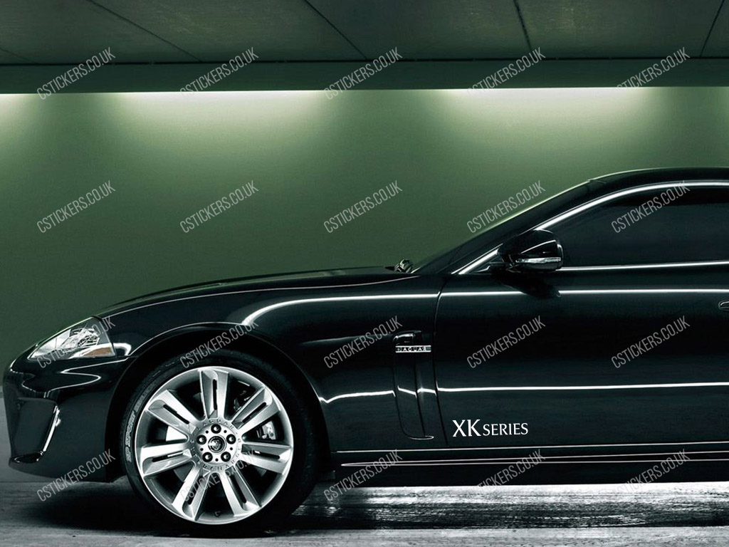 Jaguar XK Series Stickers for Doors
