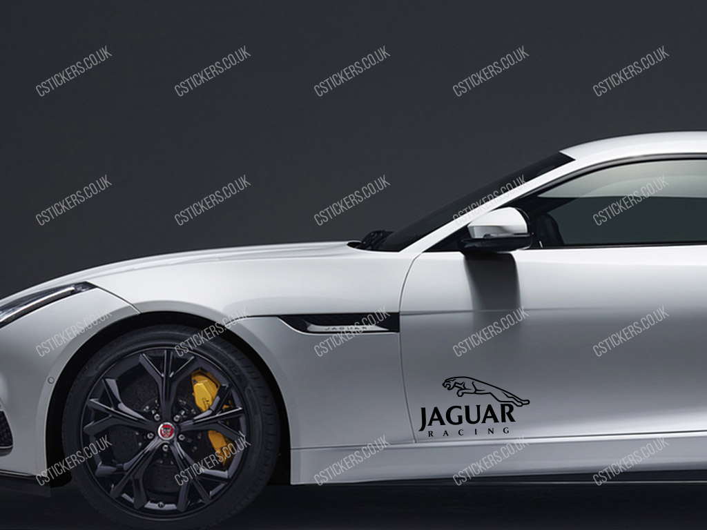 Jaguar Racing Stickers for Doors