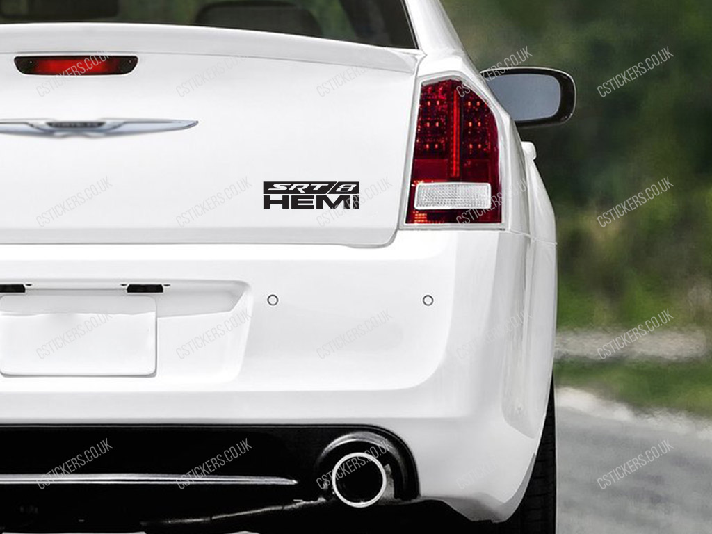 Chrysler Hemi SRT8 Sticker for Trunk