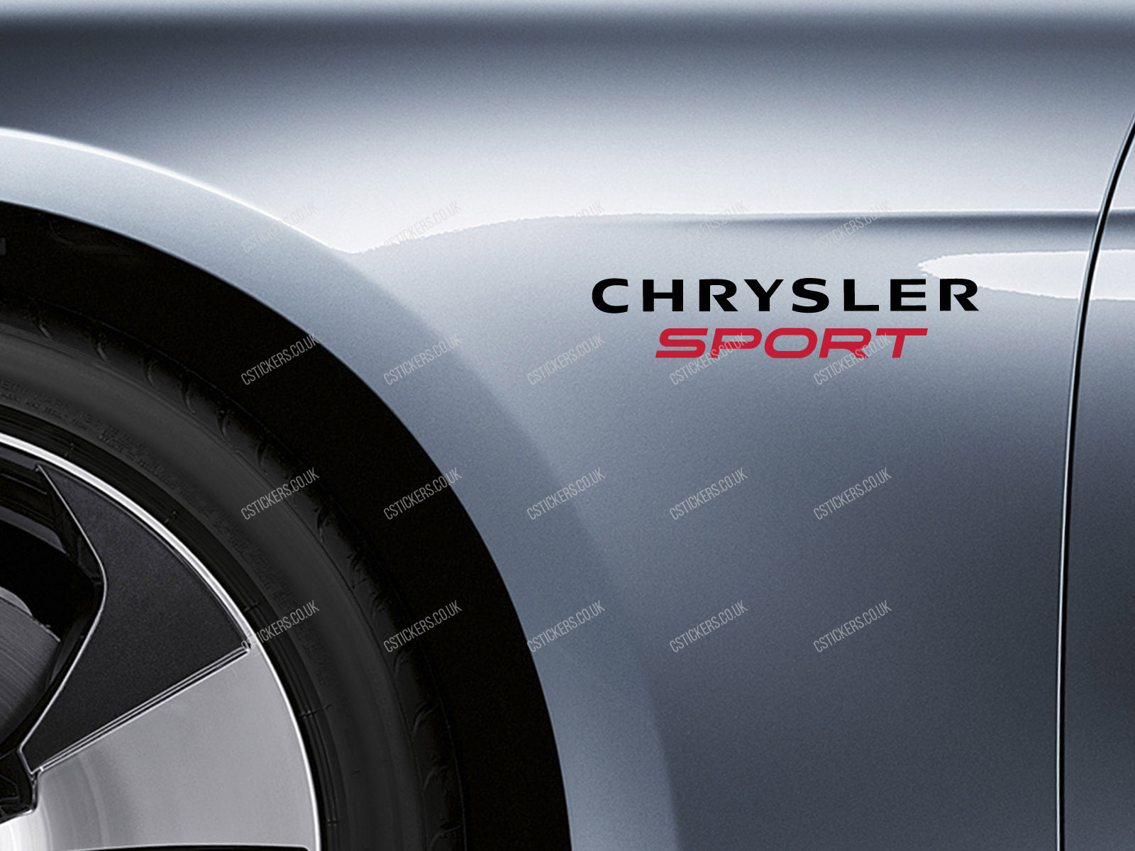 Chrysler Sport Stickers for Wings