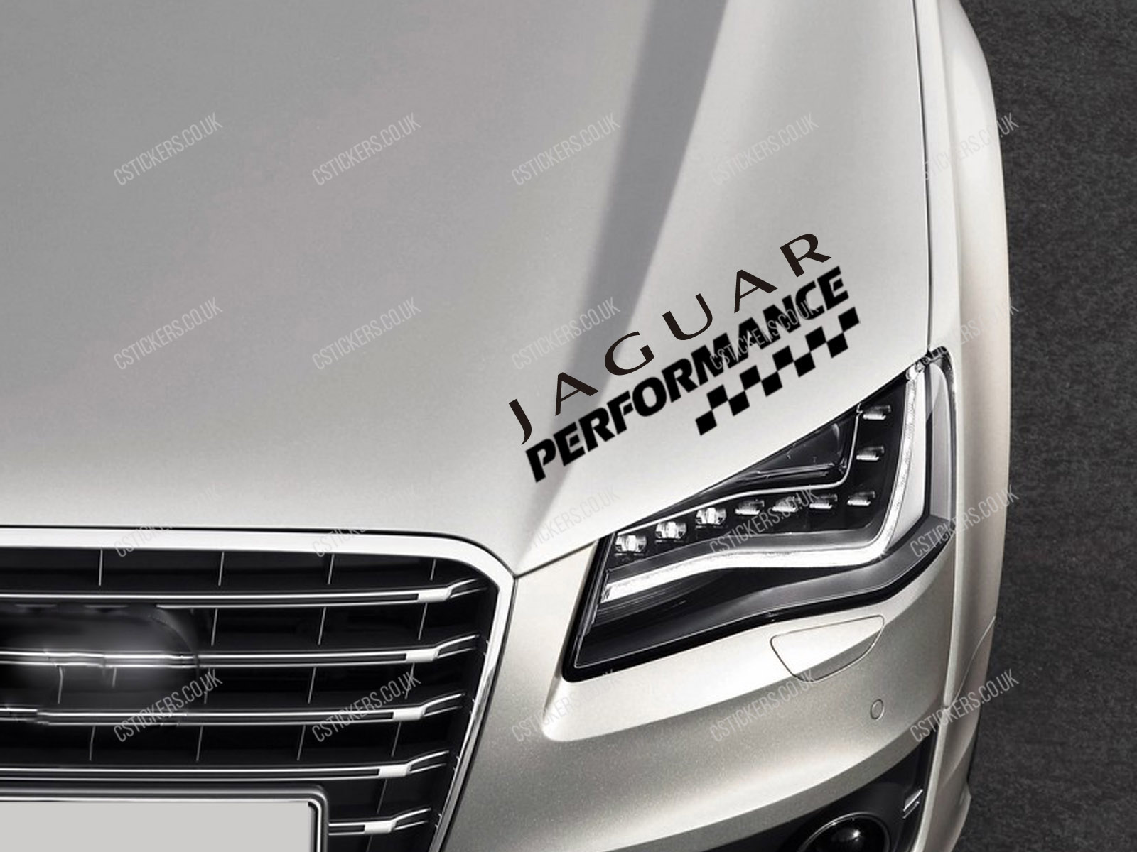 Jaguar Performance Sticker for Bonnet