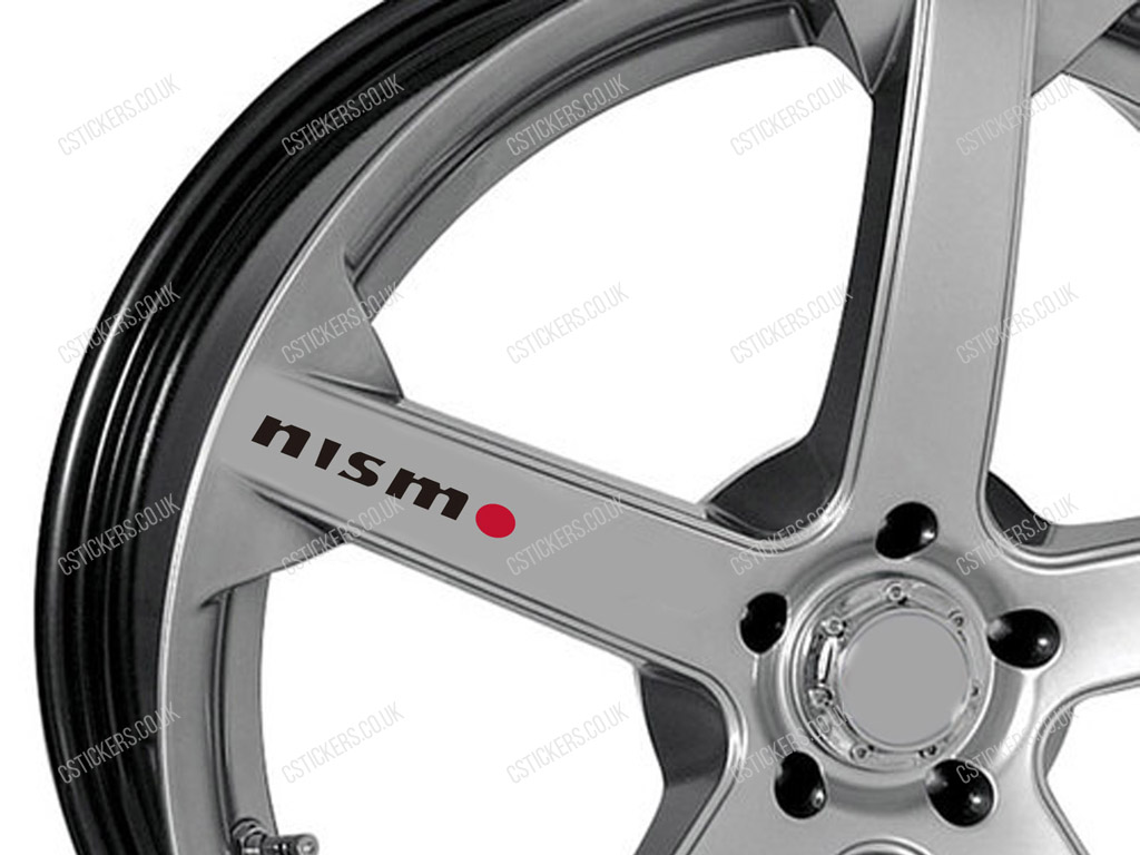 Nismo Stickers for Wheels